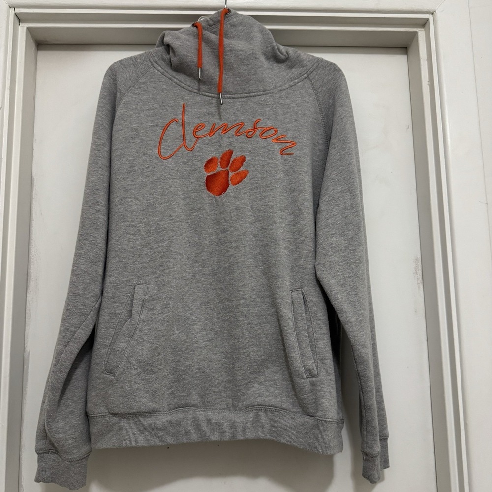 Clemson Embroidered Hoodie Stadium Athletics Size XXL